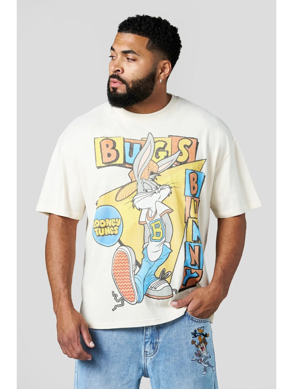 YoungLA- Medium- 4291 - Looney Tunes Vintage Tees- Retro Bugs Bunny!